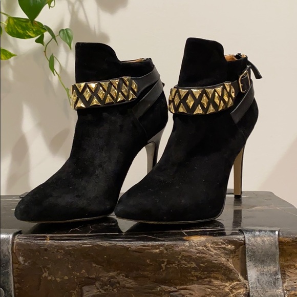 BADGLEY MISCHKA suede bootie - Picture 2 of 8